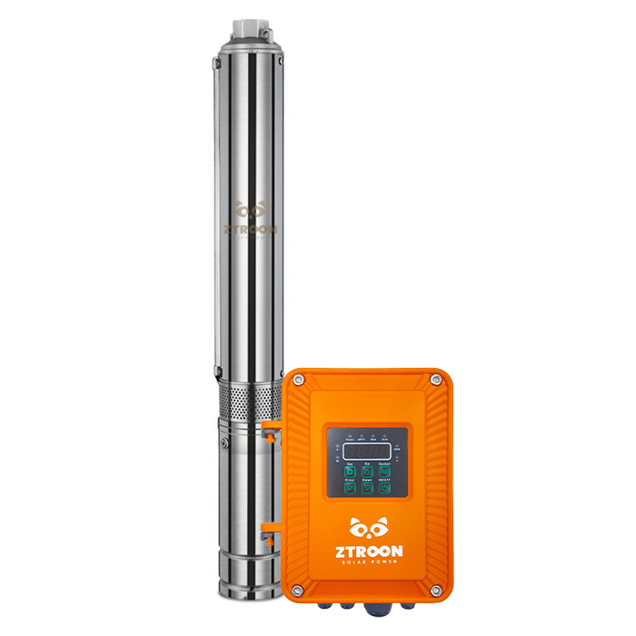 Bomba Solar Centrífuga ZTROON 3" - 180m ou 19m³/dia | 3ZTPC3.8-95-96-750W