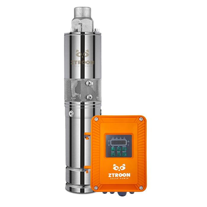 Bomba Solar ZTROON 3" - 109 m ou 8.5m³/dia | 3ZTS1.7-109-48-500W