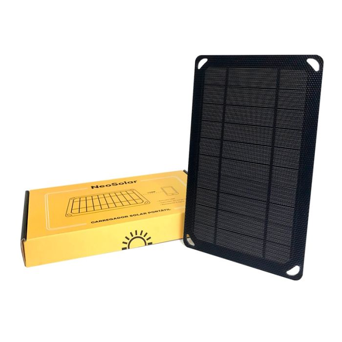 Carregador Solar Portátil de 5Wp - NeoSolar