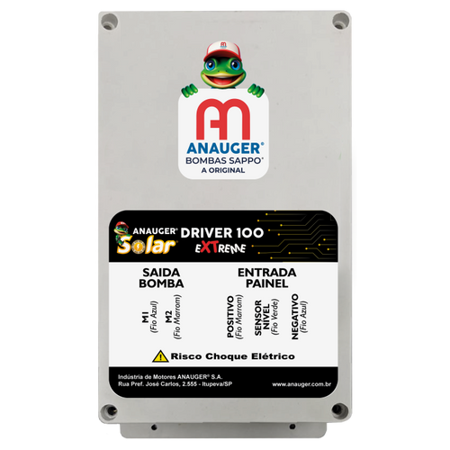 Bomba Solar Anauger R100 - até 40m ou 8.600 L/dia