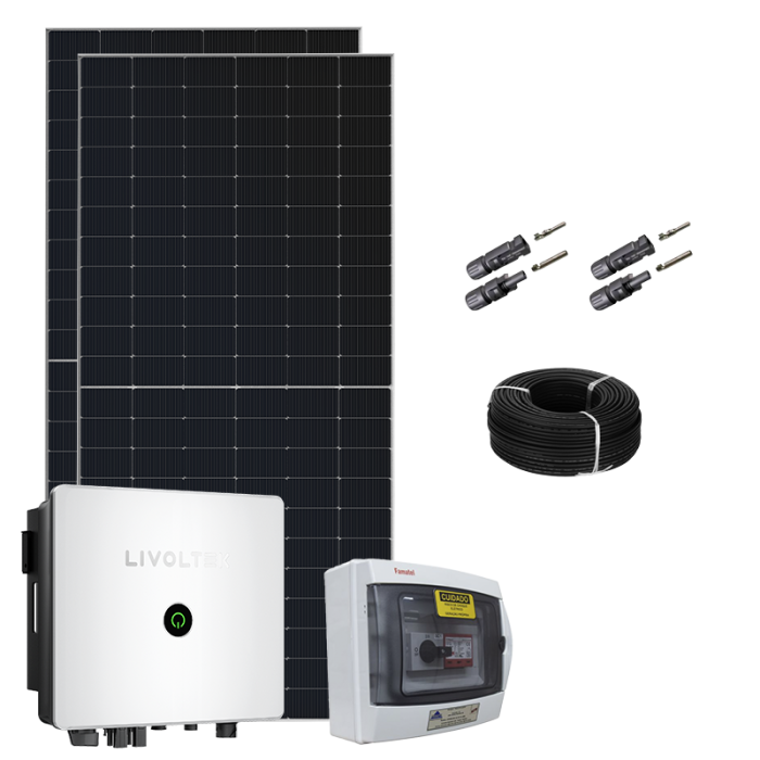 Kit de Energia Solar On Grid - 3,72kWp (27091)