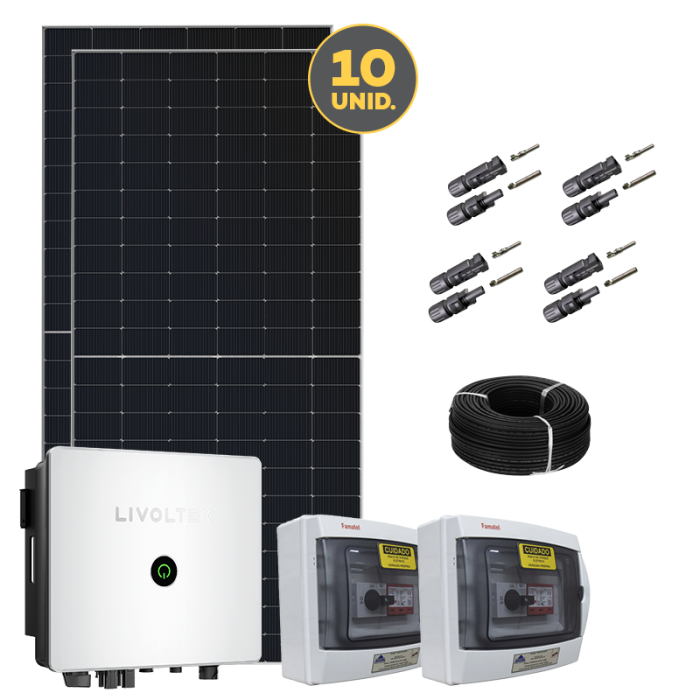 Kit de Energia Solar On Grid - 6,20kWp (27093)