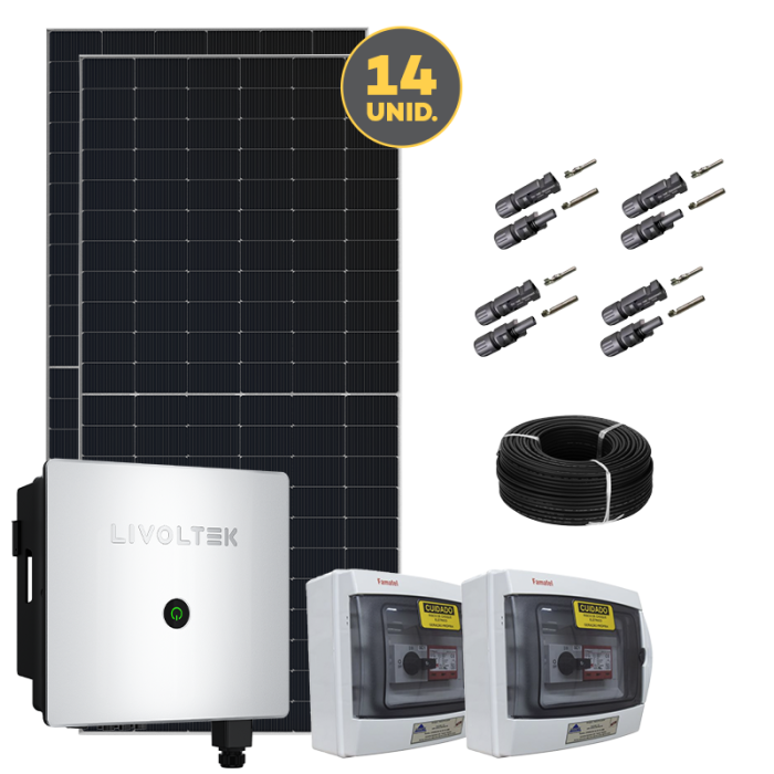 Kit de Energia Solar On Grid - 8,54kWp (27065)