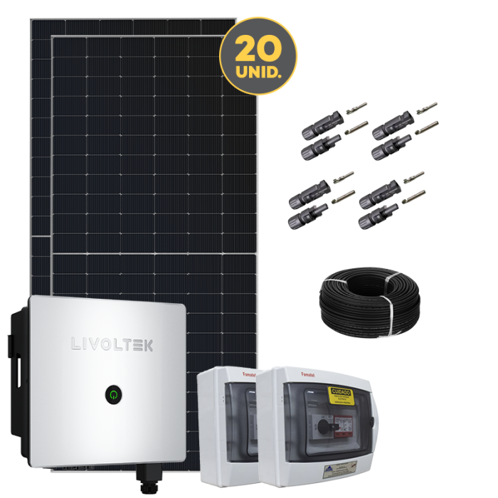 Kit de Energia Solar On Grid - 12,40kWp (27051)